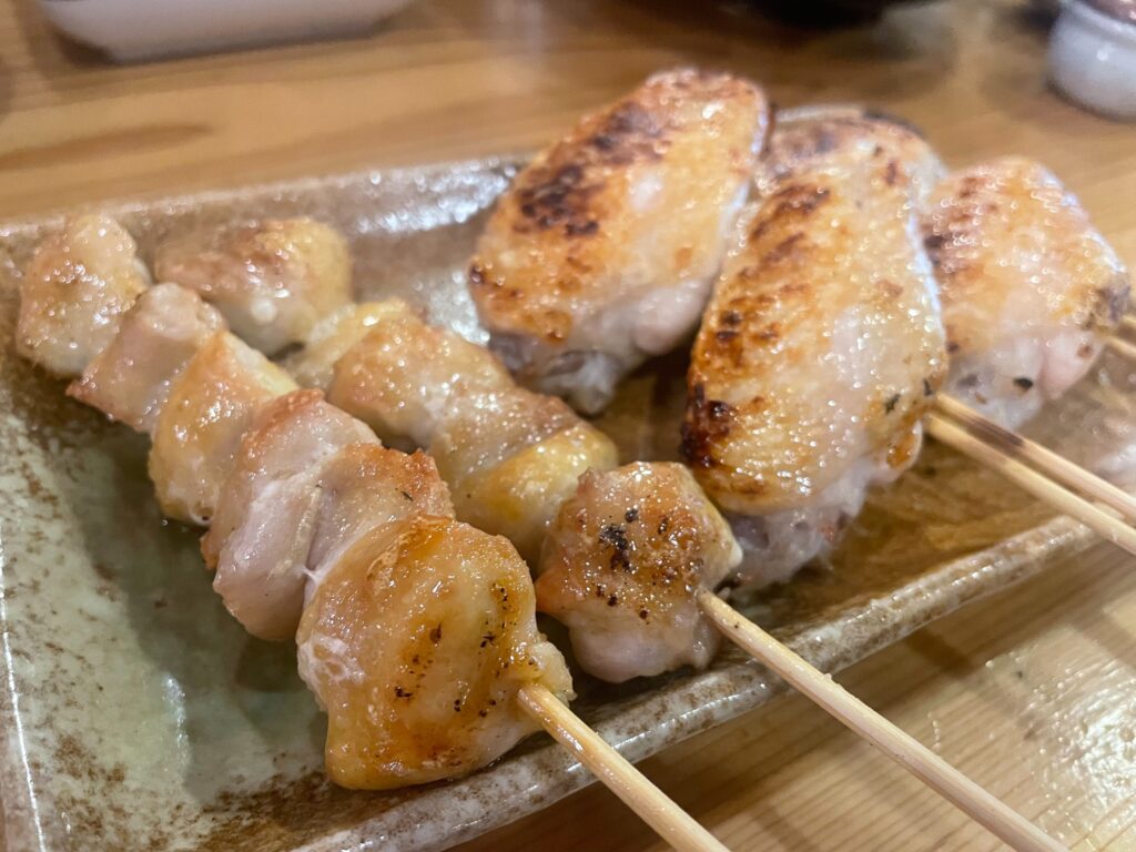 焼とり酒房鳥せんのぼんじり